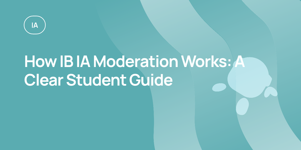 How IB IA Moderation Works: A Clear Student Guide
