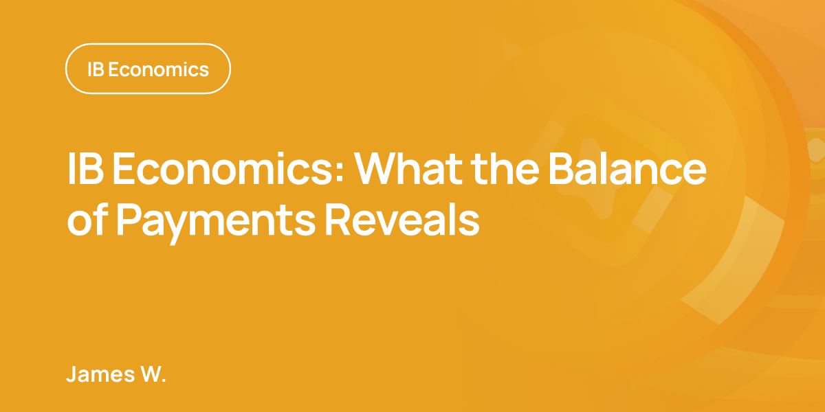 IB Economics: What the Balance of Payments Reveals
