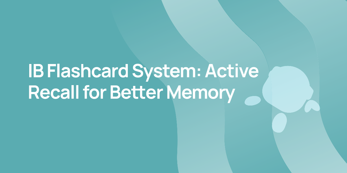 IB Flashcard System: Active Recall for Better Memory