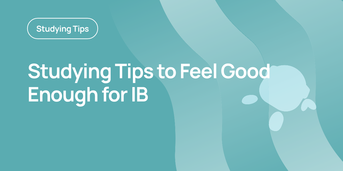 Studying Tips to Feel Good Enough for IB