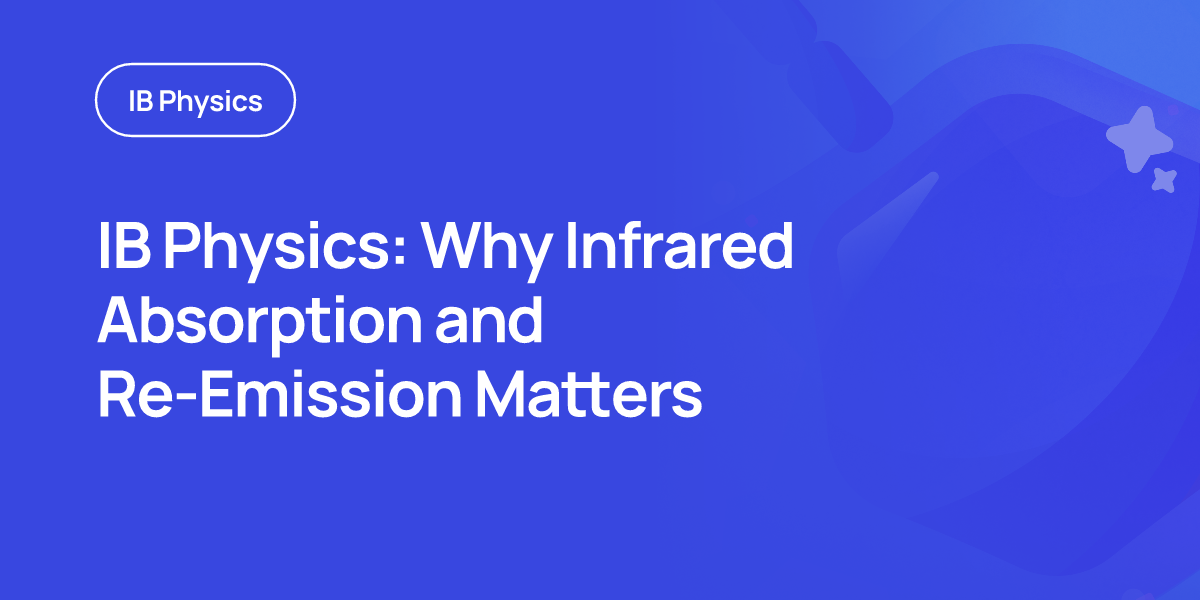 IB Physics: Why Infrared Absorption and Re-Emission Matters
