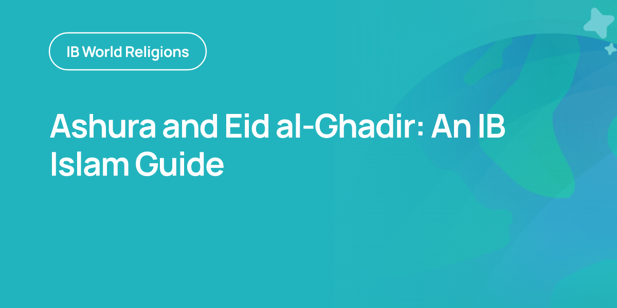 Ashura and Eid al-Ghadir: An IB Islam Guide
