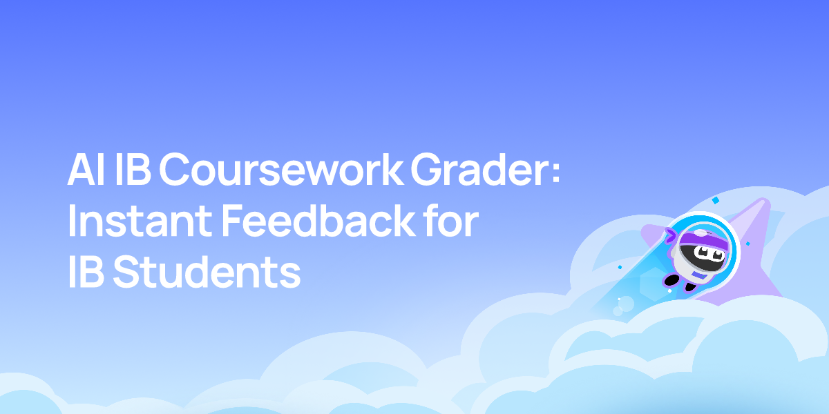 AI IB Coursework Grader: Instant Feedback for IB Students