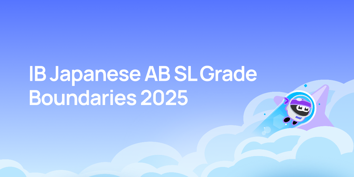 IB Japanese AB SL Grade Boundaries 2025