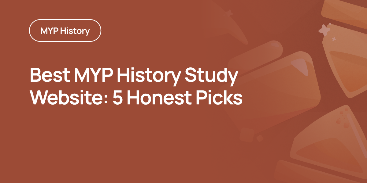 Best MYP History Study Website: 5 Honest Picks