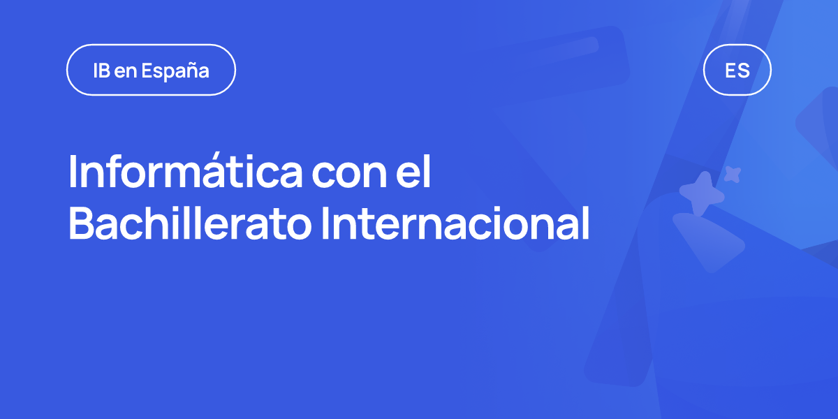 Informática con el Bachillerato Internacional
