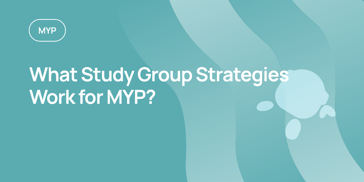 What Study Group Strategies Work for MYP?