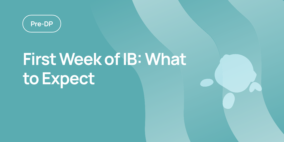 First Week of IB: What to Expect