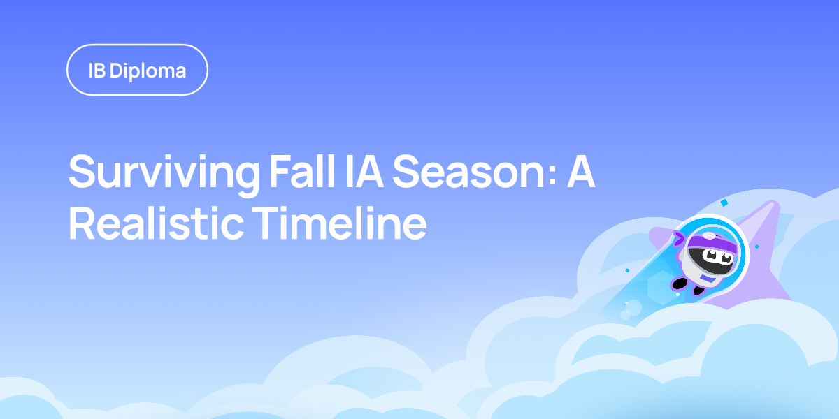 Surviving Fall IA Season: A Realistic Timeline