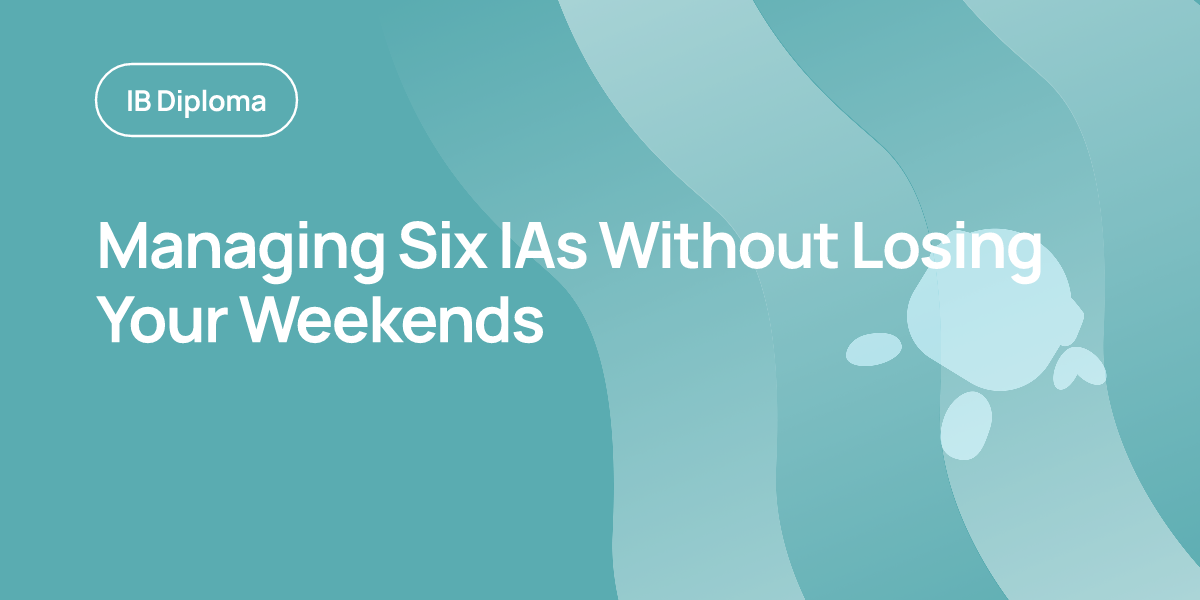 Managing Six IAs Without Losing Your Weekends