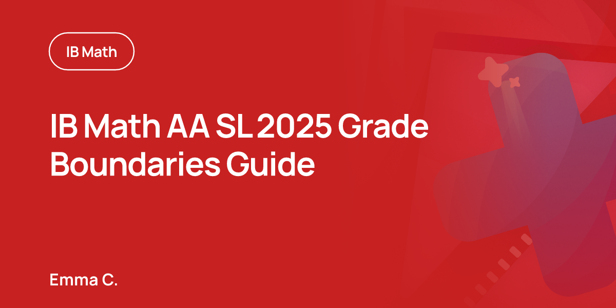 IB Math AA SL 2025 Grade Boundaries Guide