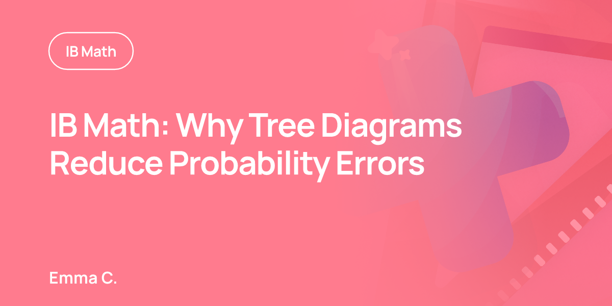 IB Math: Why Tree Diagrams Reduce Probability Errors