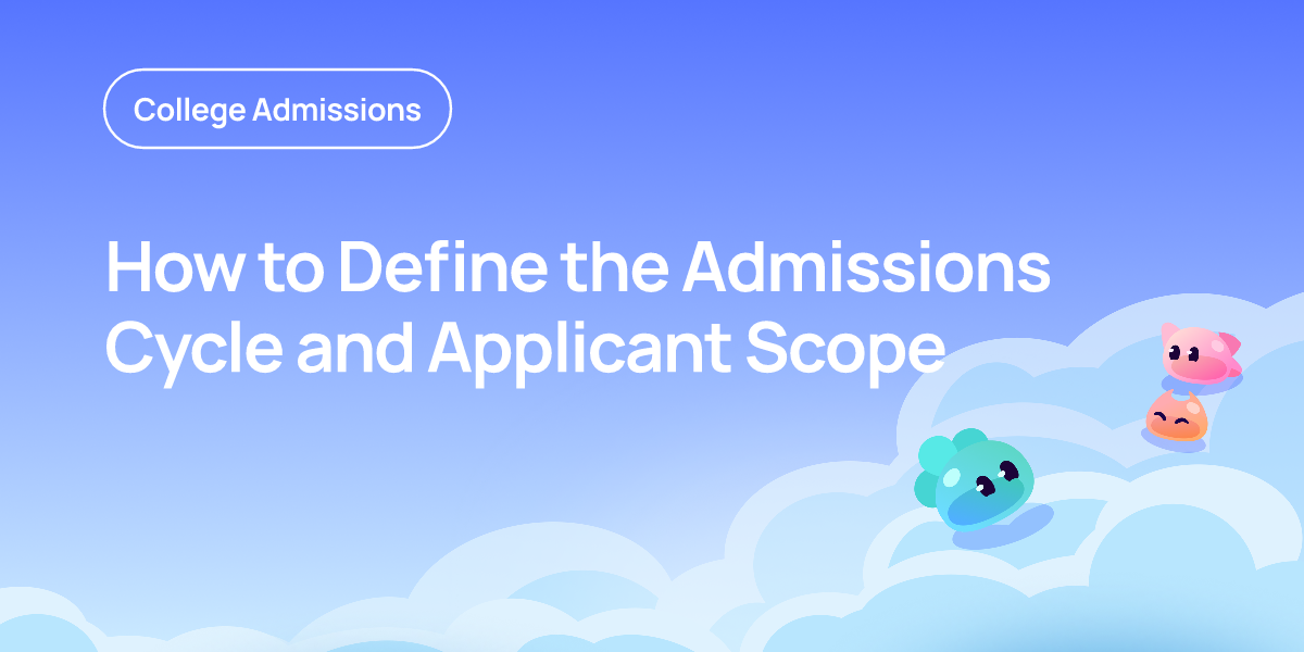 How To Include Definition On Report How to Define the Admissions Cycle and Applicant… | OnePrep
