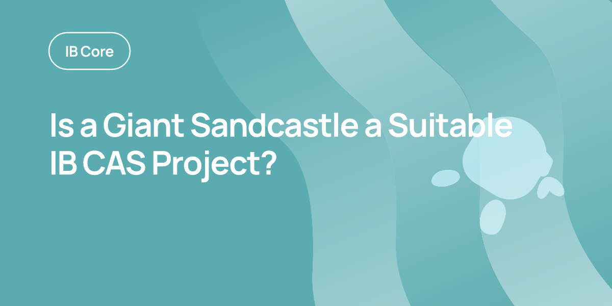 Is a Giant Sandcastle a Suitable IB CAS Project?