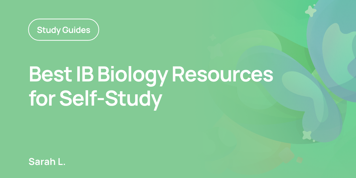 Best IB Biology Resources for Self-Study
