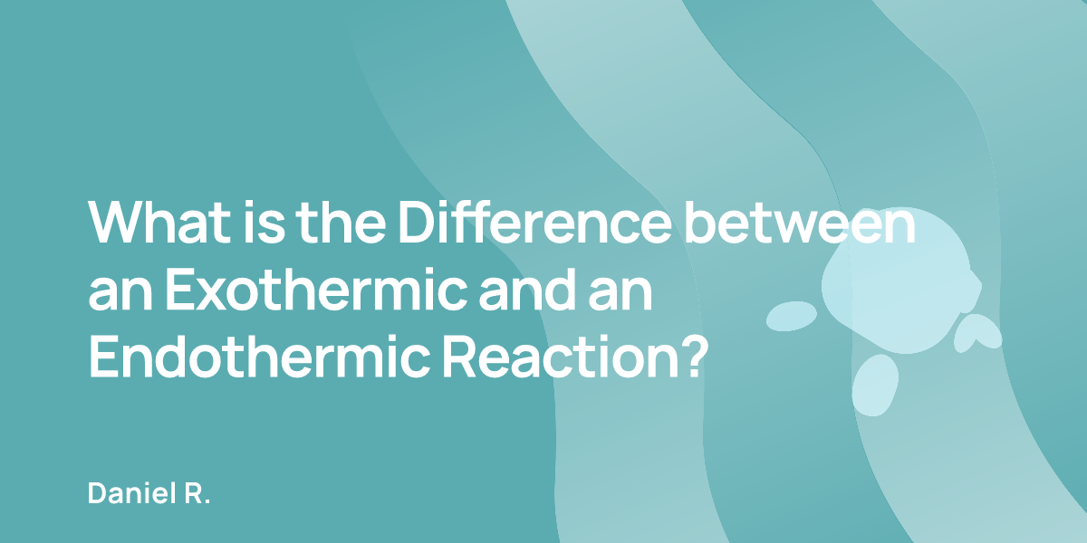 What is the Difference between an Exothermic and an Endothermic Reaction?