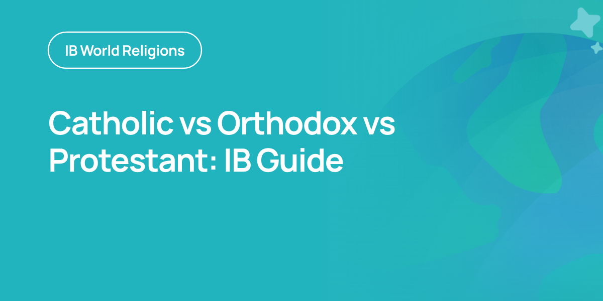Catholic vs Orthodox vs Protestant: IB Guide