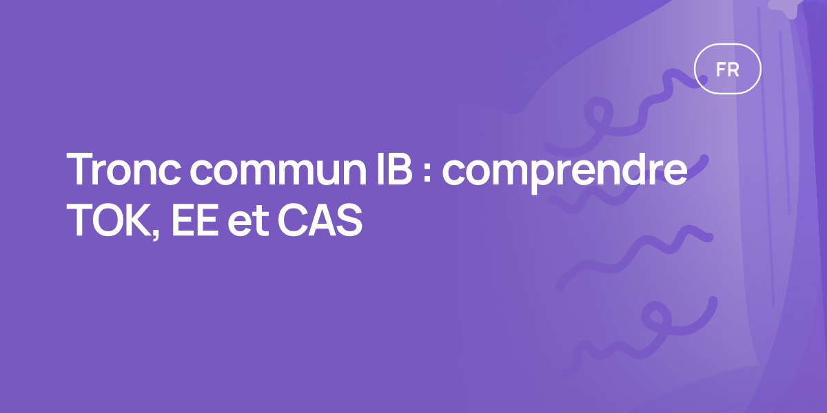 Tronc commun IB : comprendre TOK, EE et CAS