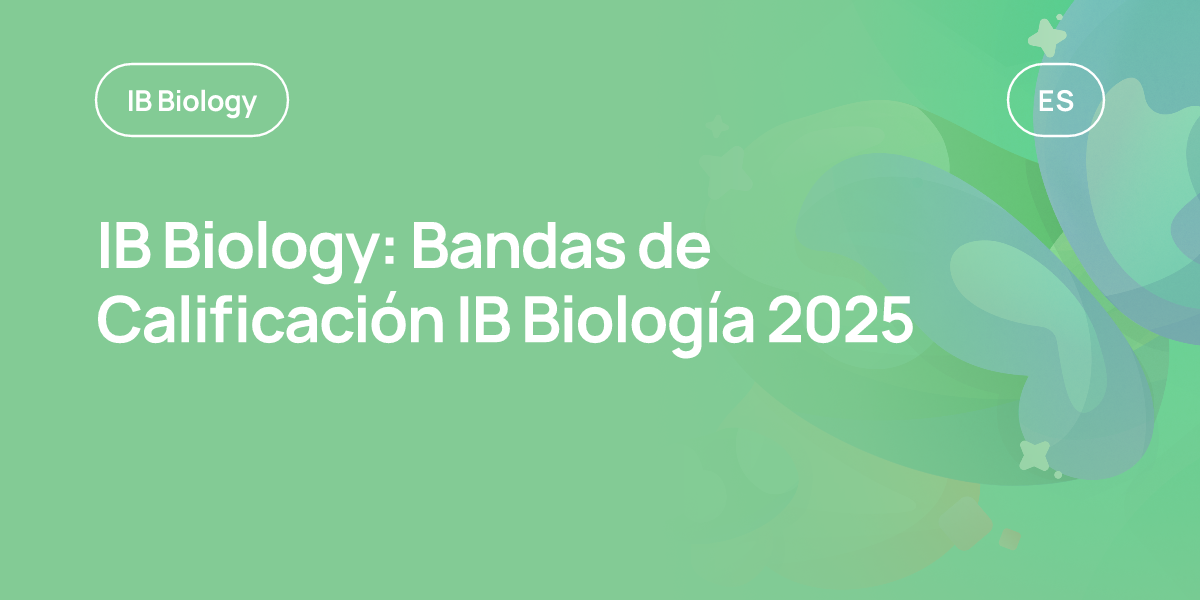 IB Biology: Bandas de Calificación IB Biología 2025