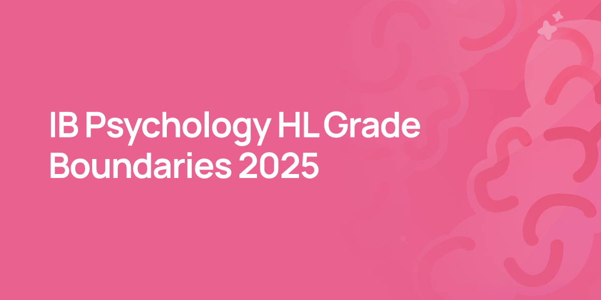 IB Psychology HL Grade Boundaries 2025