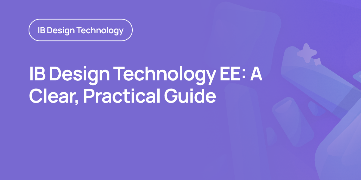 IB Design Technology EE: A Clear, Practical Guide