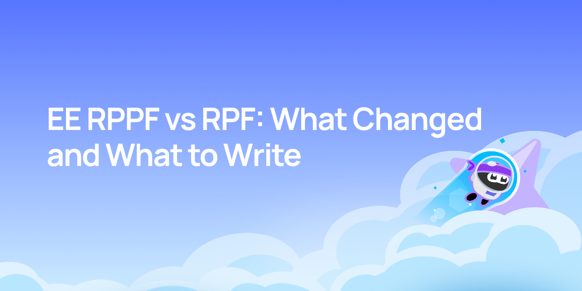 EE RPPF vs RPF: What Changed and What to Write