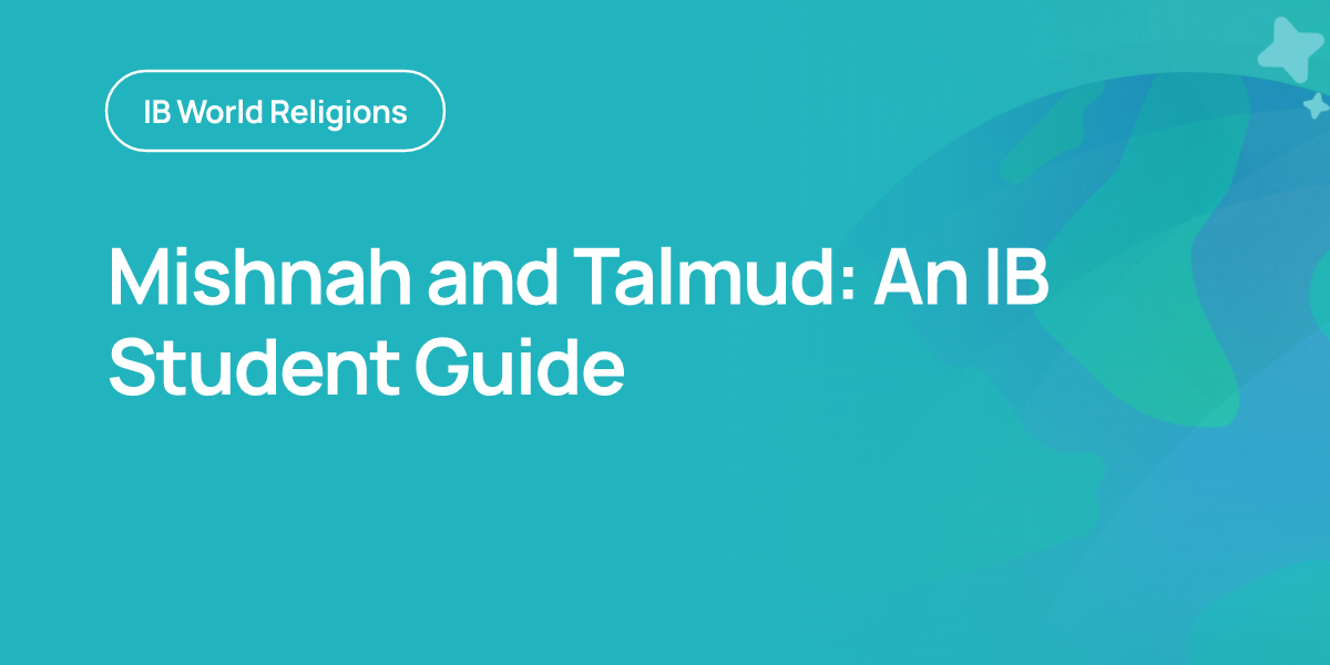 Mishnah and Talmud: An IB Student Guide