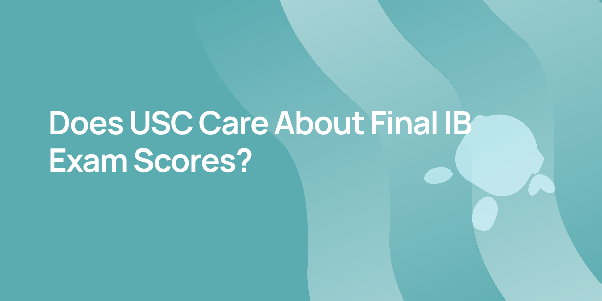 Does USC Care About Final IB Exam Scores?