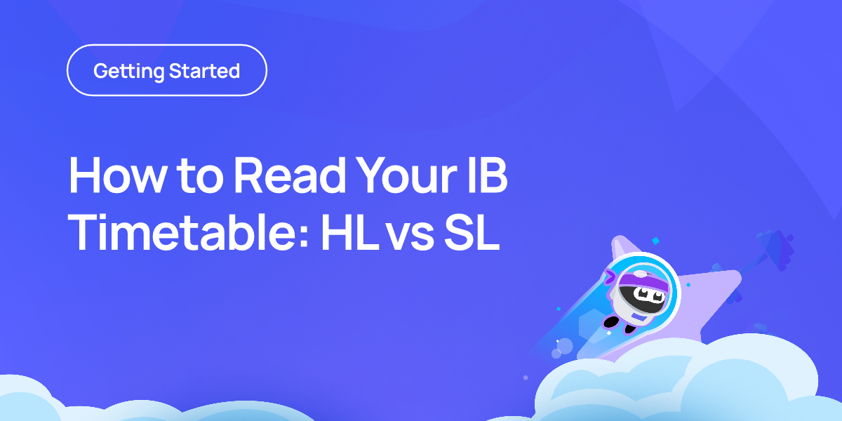 How to Read Your IB Timetable: HL vs SL