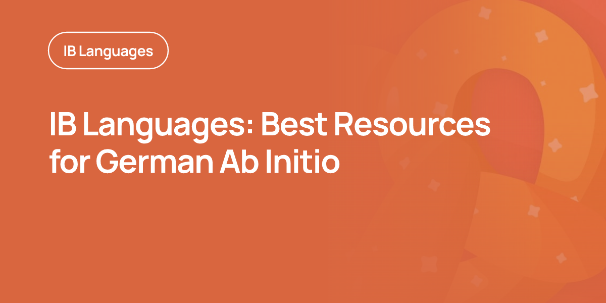 IB Languages: Best Resources for German Ab Initio