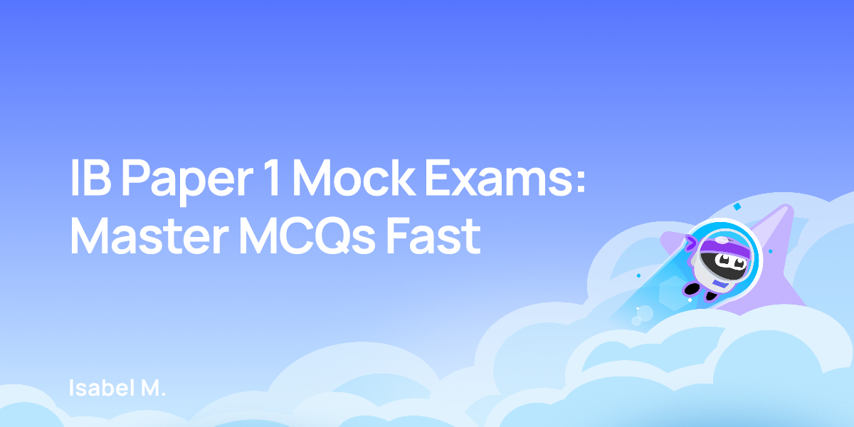 IB Paper 1 Mock Exams: Master MCQs Fast