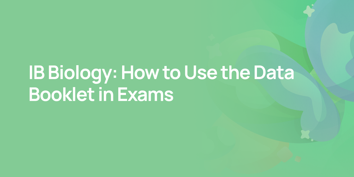 IB Biology: How to Use the Data Booklet in Exams