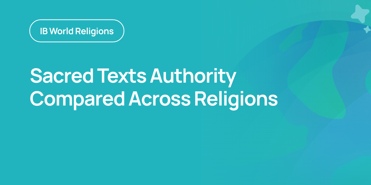 Sacred Texts Authority Compared Across Religions