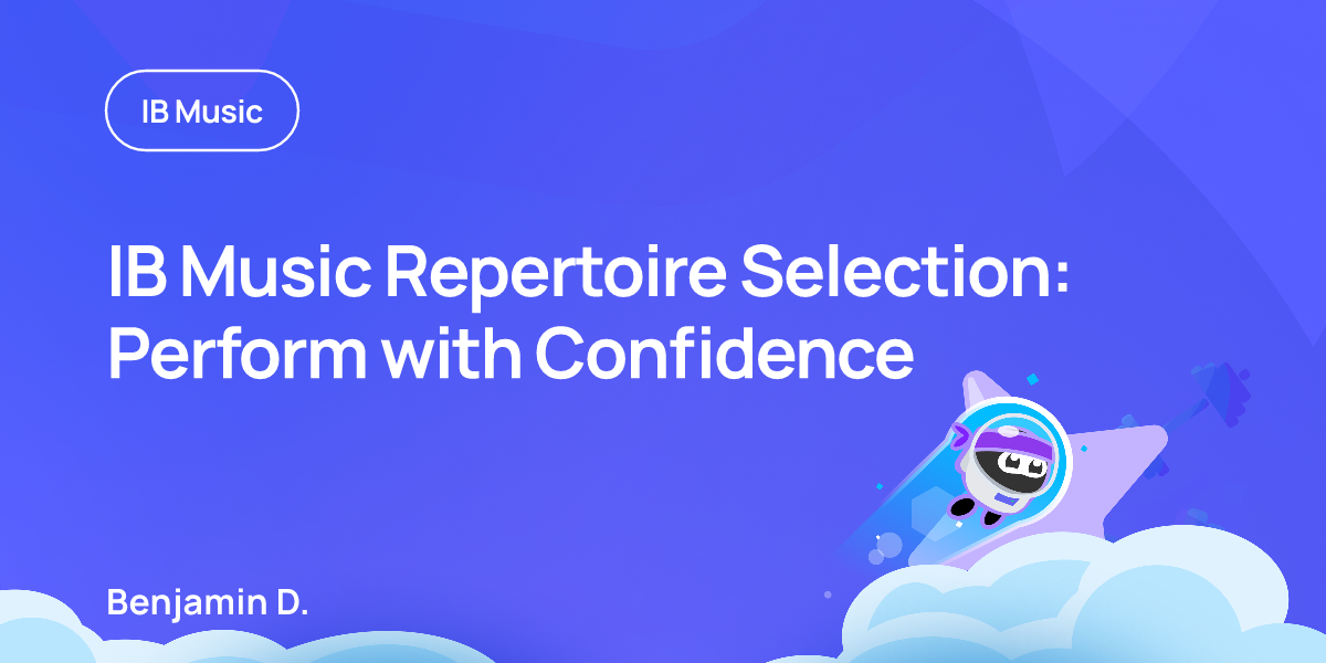 IB Music Repertoire Selection: Perform with Confidence