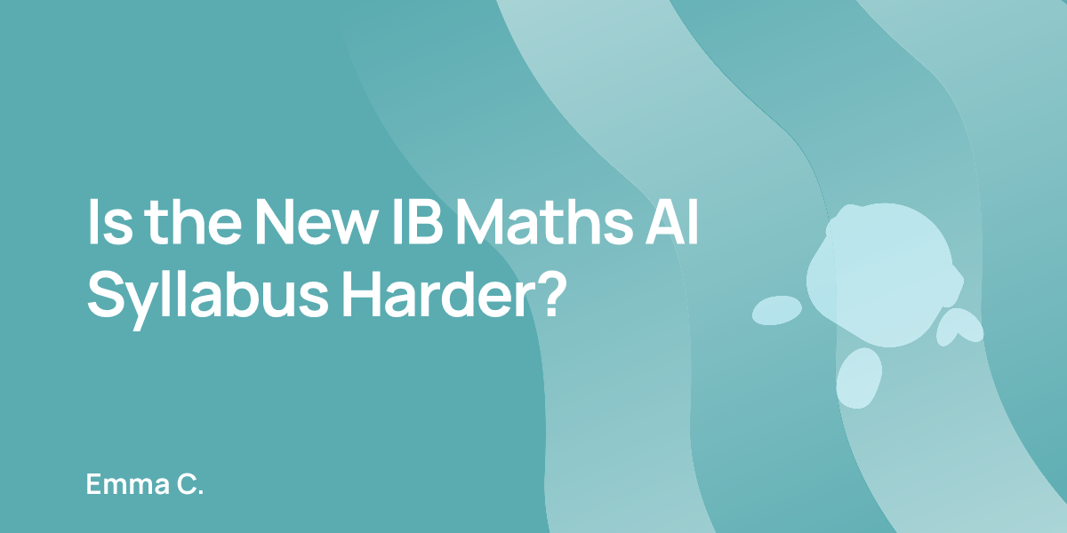 Is the New IB Maths AI Syllabus Harder?