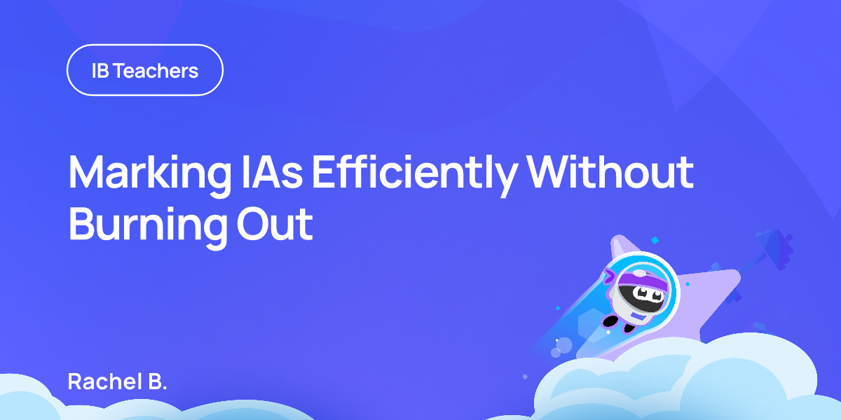 Marking IAs Efficiently Without Burning Out