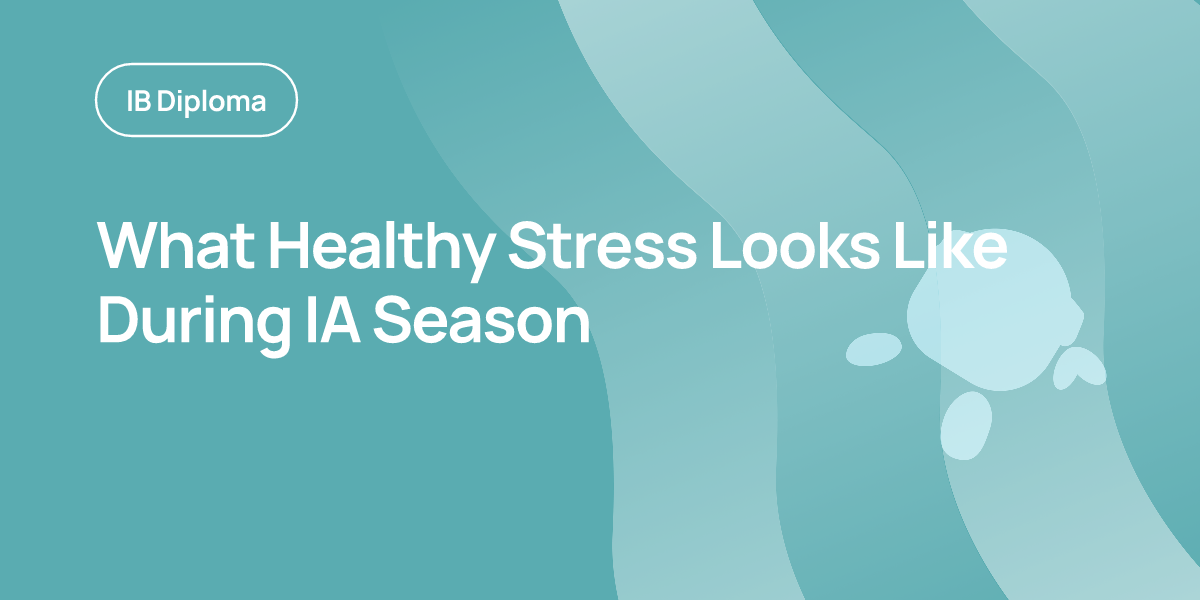 What Healthy Stress Looks Like During IA Season
