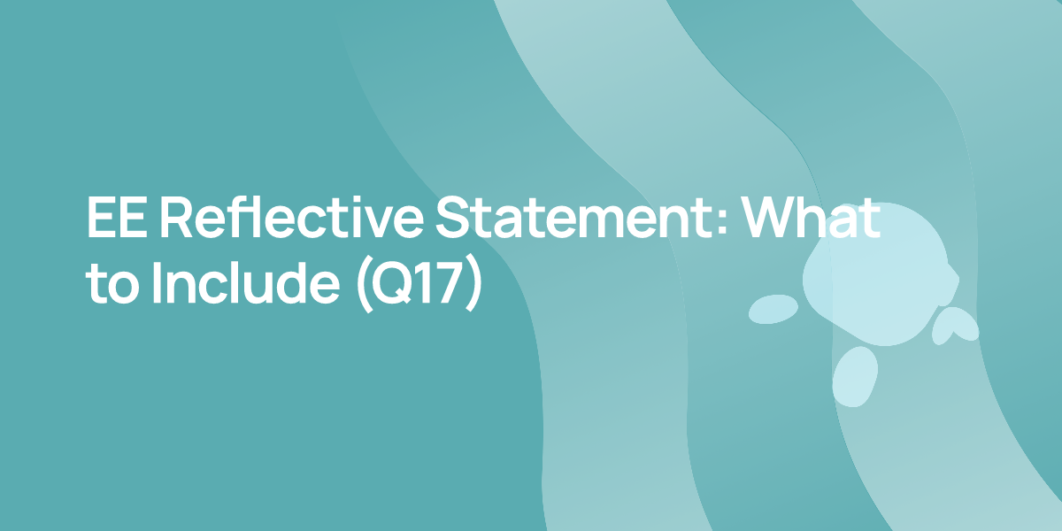 EE Reflective Statement: What to Include (Q17)