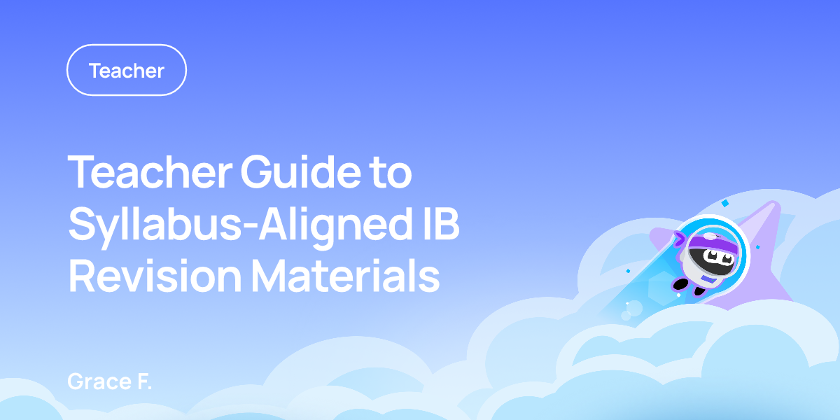 Teacher Guide to Syllabus-Aligned IB Revision Materials