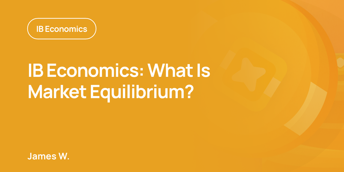 IB Economics: What Is Market Equilibrium?