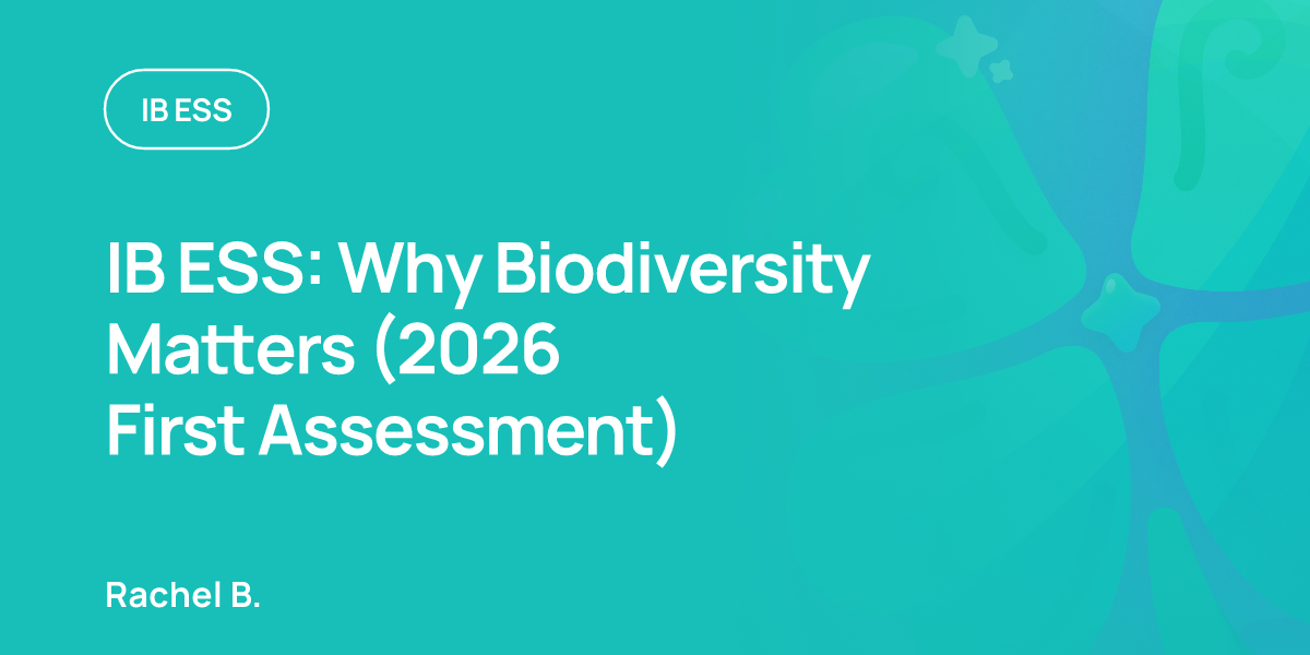 IB ESS: Why Biodiversity Matters (2026 First Assessment)