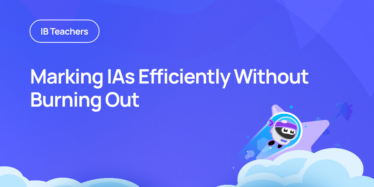 Marking IAs Efficiently Without Burning Out