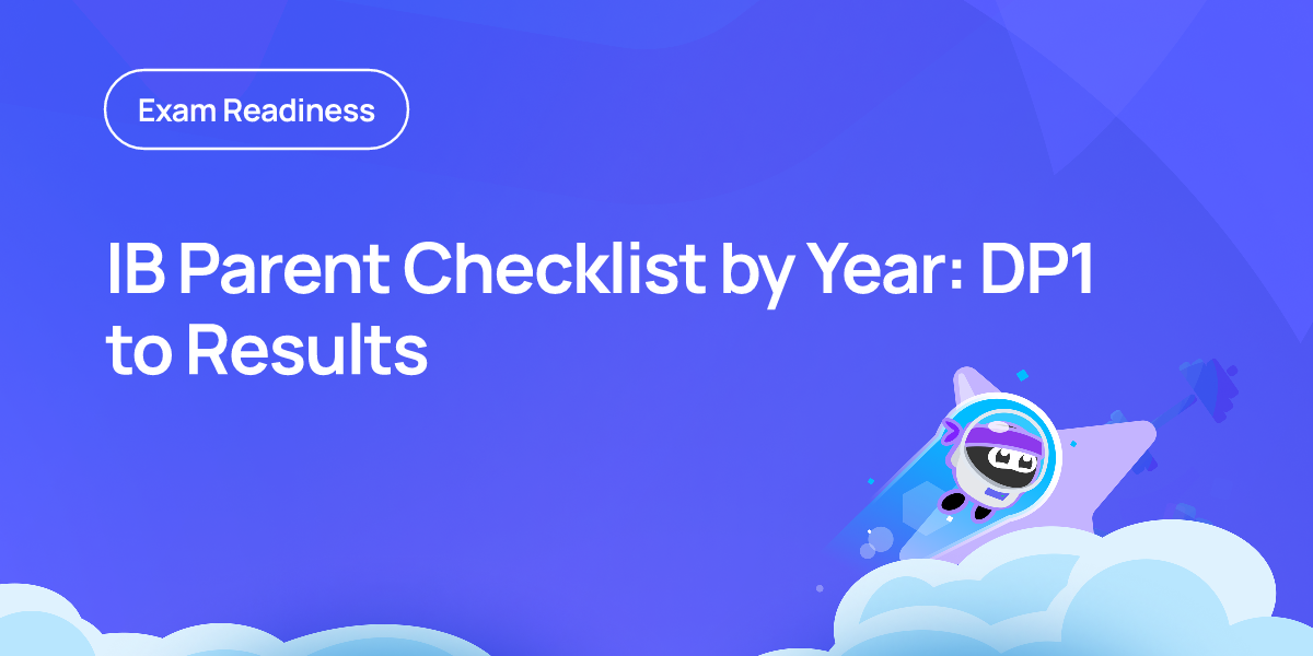 IB Parent Checklist by Year: DP1 to Results