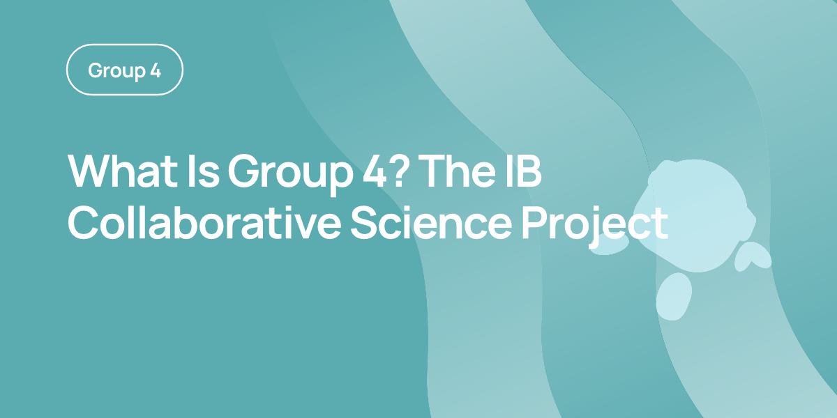 What Is Group 4? The IB Collaborative Science Project