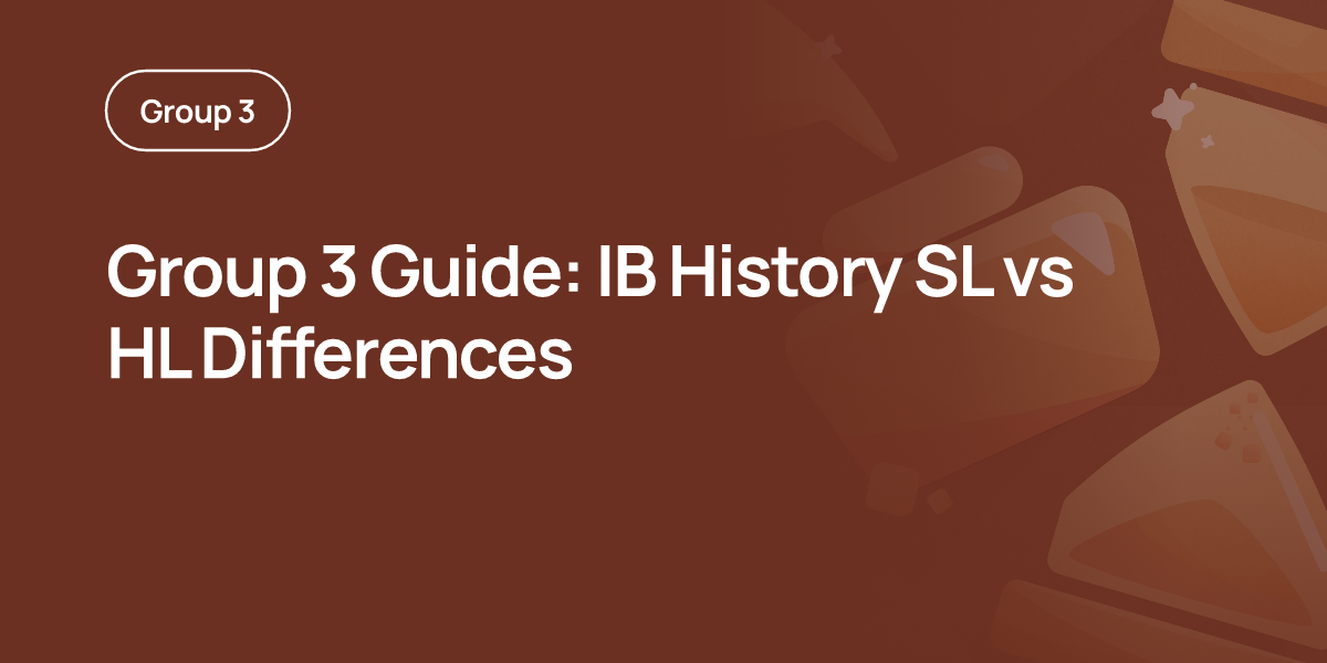 Group 3 Guide: IB History SL vs HL Differences