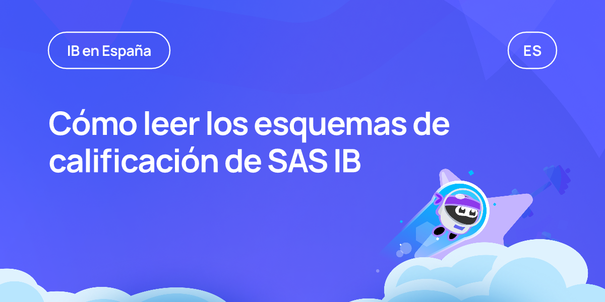 Cómo leer los esquemas de calificación de SAS IB