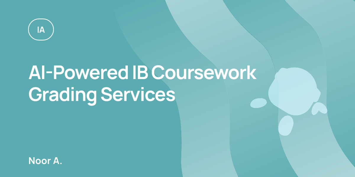 AI-Powered IB Coursework Grading Services
