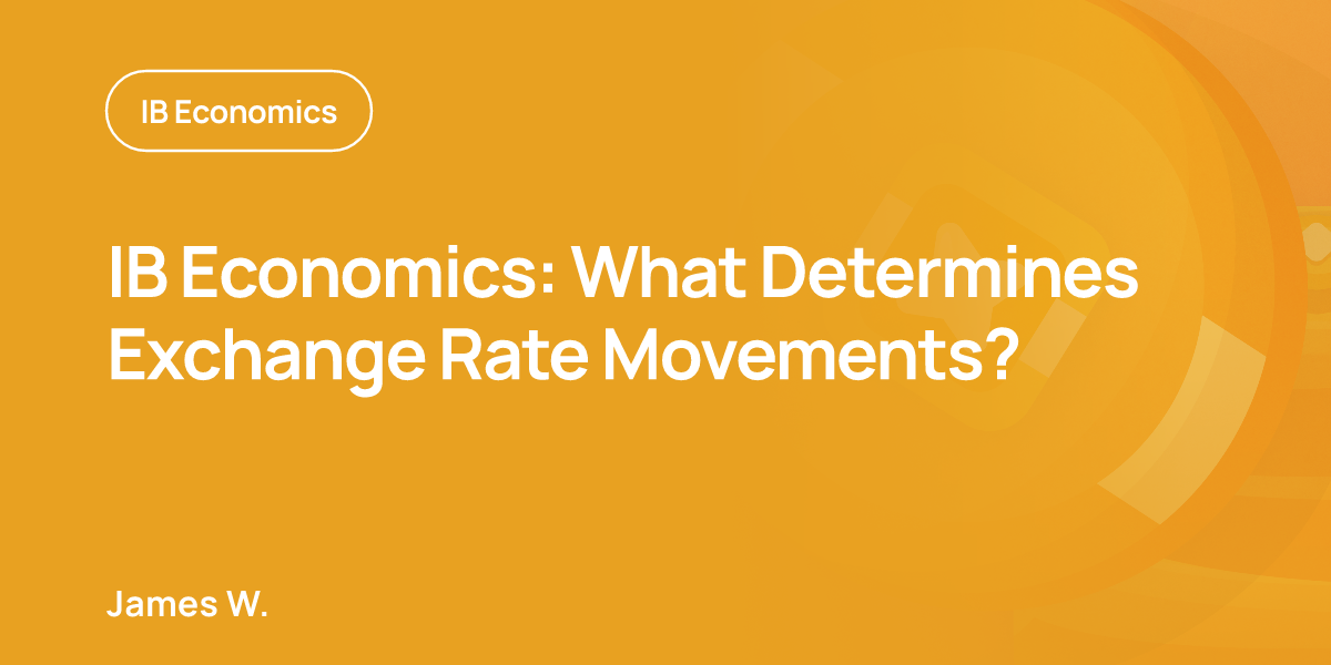 IB Economics: What Determines Exchange Rate Movements?