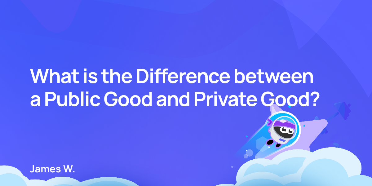 What is the Difference between a Public Good and Private Good?