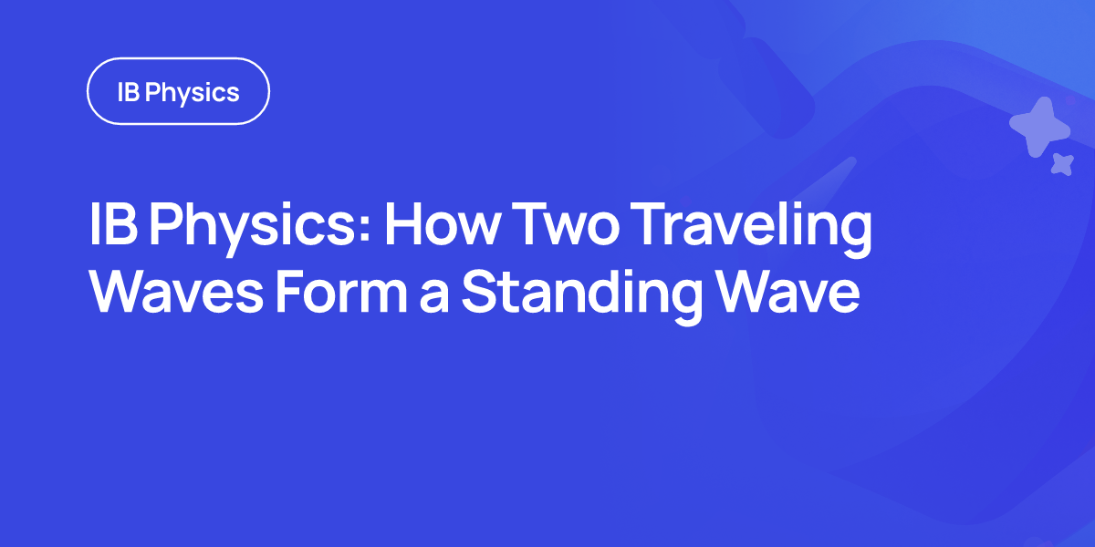IB Physics: How Two Traveling Waves Form a Standing Wave